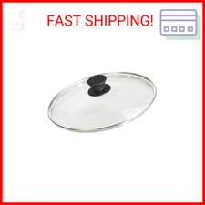 Lodge Round Tempered Glass Lid - Versatile Glass Lid for 10.25 Inch Skillets, Pa