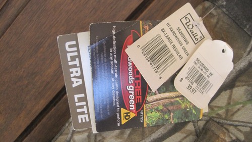 WALLS REALTREE HARDWOODS GREEN CAMOUFLAGE ULTRA LITE PANTS 3X LARGE REGULAR NEW - Picture 3 of 5