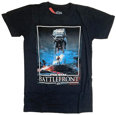 Star Wars EA Battlefront Black Men's T-Shirt New