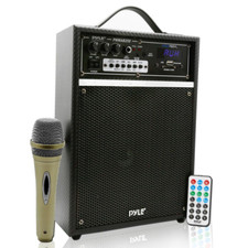 pyle pro 800 watt outdoor portable wireless pa loud speaker