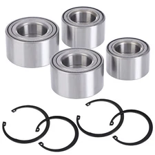 4x Front&Rear Wheel Bearings kit Fits For Polaris Ranger 400 425 500 570 700 800