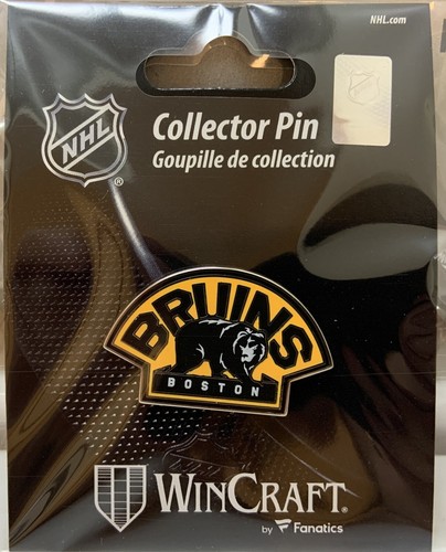 BOSTON BRUINS RETRO LOGO LAPEL COLLECTOR PIN NEW WINCRAFT