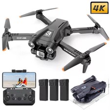 DEERC D96 Drone with 4K UHD Dual Camera Foldable Quadcopter Obstacle Avoidance v