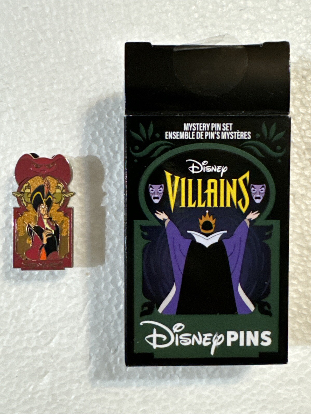 JAFAR - Collectible Pin w/ Box - DISNEY VILLAINS MYSTERY SET  DisneyPins ALADDIN