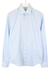 SUITSUPPLY Try On Slim Fit Formal Shirt Men's 38L / 15L Light Blue Classic