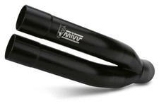 S.044.LDGB - Silenciador Escape MIVV DOUBLE GUN Negro SUZUKI GSX-S 1000 / 1000 F