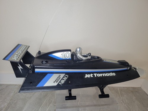 Nikko Jet Tornado Remote Control Boat With Original Box Vintage Water Toy!! - Picture 2 of 15