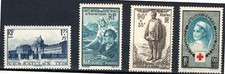FRANCE 1938-1939 SC# s B70, B78 & B80-B81 MH
