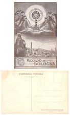 4005) MEMORY OF BOLOGNA, EUCHARISTIC CONGRESS OF S. PETRONIO, PANORAMA EUCHARST
