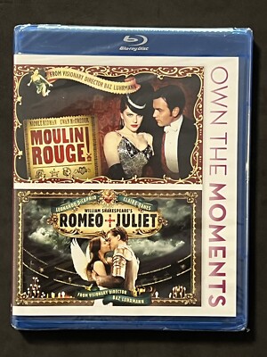 Moulin Rouge / Romeo and Juliet (Blu-ray) Double Feature Sealed New