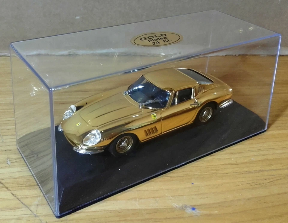 FERRARI 275 GTB/4 COUPE' BEST MODEL BY MARCO GRASSINI LIMITED #0872 GOLD 1:43 - Immagine 2 di 4