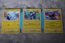 Pokemon TCG Brilliant Stars SHINX 49/172 + LUXIO 50/172 + LUXRAY 51/172