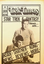 Star Trek Times #8 January 1977 William Shatner King Kong Leonard Nimoy