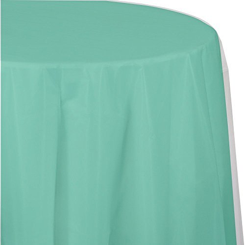 Creative Converting 318893 Tableware Plastic Round Table Cover One Size