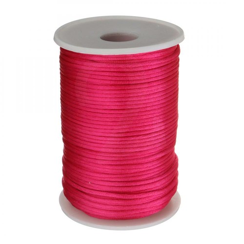 90m Nylon Cord Thread Chinese Knot Macrame Beading Bracelet Braided DIY 2mm - 第 16/36 張圖片