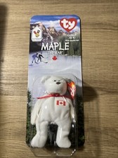 Ty Beanie Baby "Maple the Bear" 1999 McDonald's