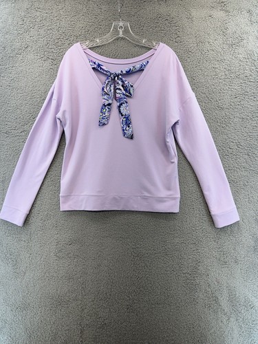 Lilly Pulitzer Dillon Pullover in Flieder Verbana Damen Größe S