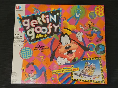 Disney Gettin' Goofy 3D Board Game Milton Bradley NIP