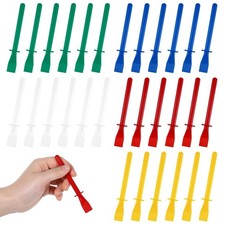 30 pcs Plastic Glue Spreader 4.49 x 0.55 Inch Glue Scraper Glue Brush Plastic...