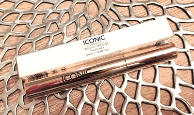 ICONIC LONDON Triple Threat Mascara Wimperntusche lange voluminöse dichte Wimper