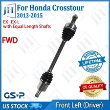 OE Front Left Driver CV Axle Shaft for 2013 14 15 Honda Crosstour EX EX-L V6 FWD