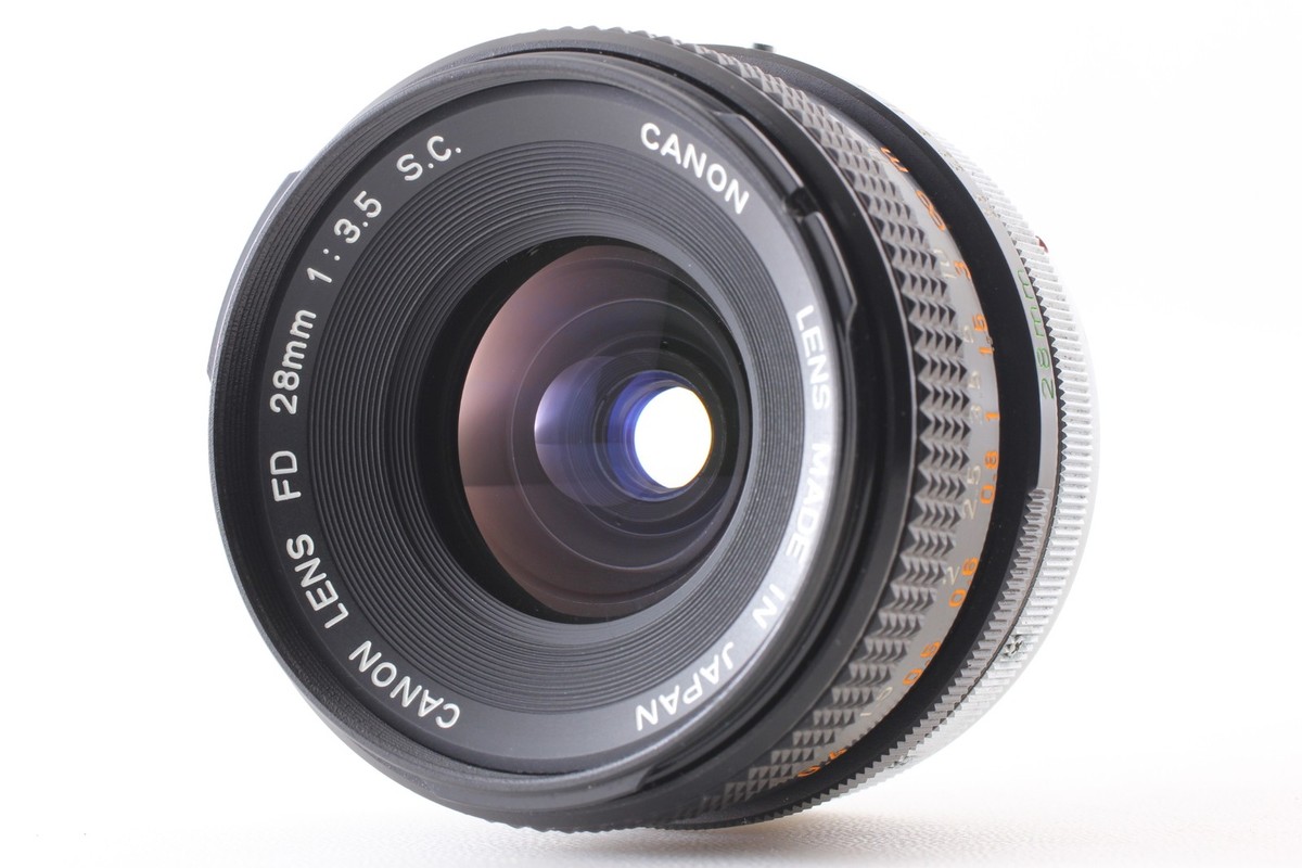 New Seal! [N MINT] Canon AE-1 SLR Film Camera FD 28mm f3.5