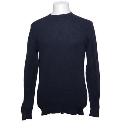 Profuomo, Strickpullover, Größe: S, Blau, Baumwolle, Einfarbig, Herren #x5m