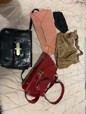 Job Lot Mix Brand of Bags Various Sizes and Colours Used Condition See Photos