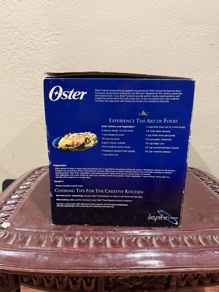 Oster Food Steamer 6.1 Quarts 2 Tier Model 5715 - Image 2 of 4