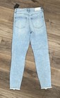 Kendall + Kylie Womens 5 27 Blue The Ultra Babe Skinny Jeans Light Wash Distress — photo 5