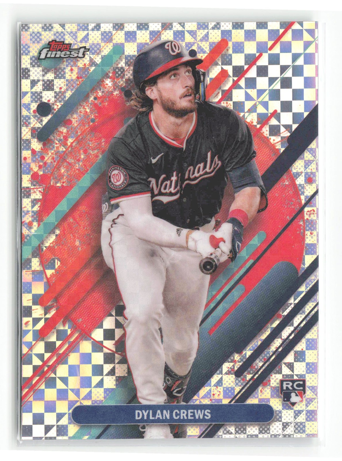2025 Finest #280 Dylan Crews Checkerboard