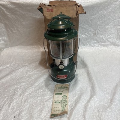 Coleman 220H 2-74 slightly used green AS IS