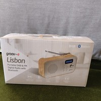 Groov-e Lisbon Portable DAB/FM Bluetooth Digital Radio (New)