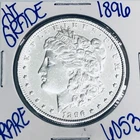 1896 MORGAN SILVER DOLLAR AUTHENTIC HI GRADE U.S. MINT COIN FREE SHIPPING 6053