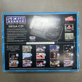 Sega CD Console System Original BOX ONLY Sega Sports Genesis VTG Gaming Rare