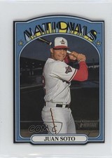 2021 Topps Heritage 1972 Die-Cuts Juan Soto #72DC-21 8d4