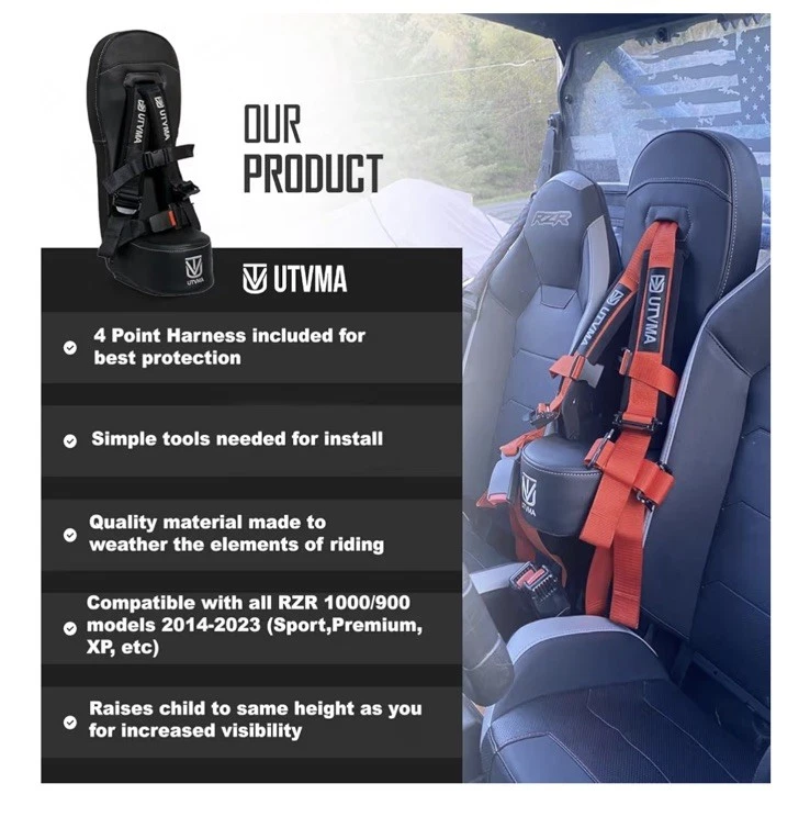 Asiento de parachoques E-cowboy RZR 1000/900 Foto 4 de 4