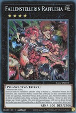 Fallenstellerin Rafflesia (V.6) RA02-DE034 Collectors Rare Deutsch Neu 1st