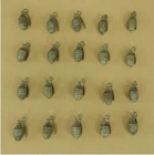 Vintage 1964 Hasbro GI Joe #7502 Combat Field Pack Set Grenade Lot of 20 C7