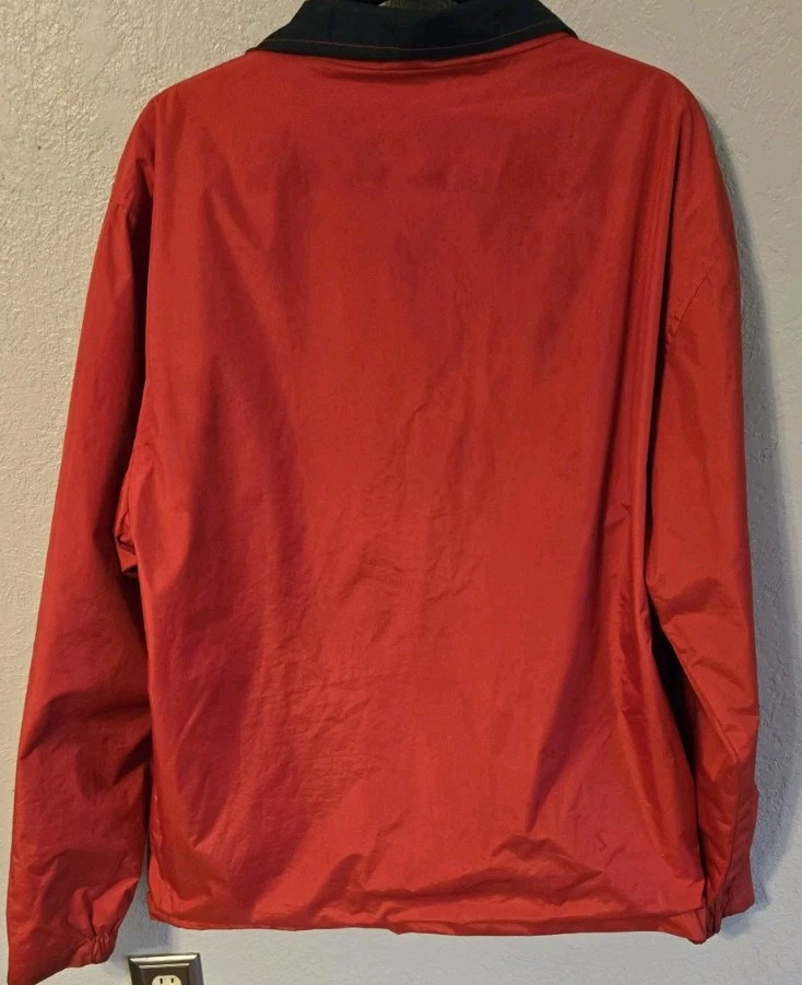 Giacca US Polo Assn Uomo Pony Logo Essential Giacca a Vento Rosso Taglia XL