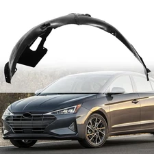 Driver Side Fender Inner Liner For Hyundai Elantra Sedan 2019 2020 Front Left LH