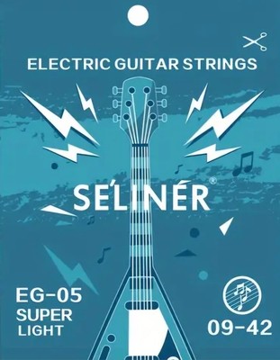 Gitarrensaiten Set E-Gitarre Saiten Elektrogitarre Musik Electric Guitar Strings