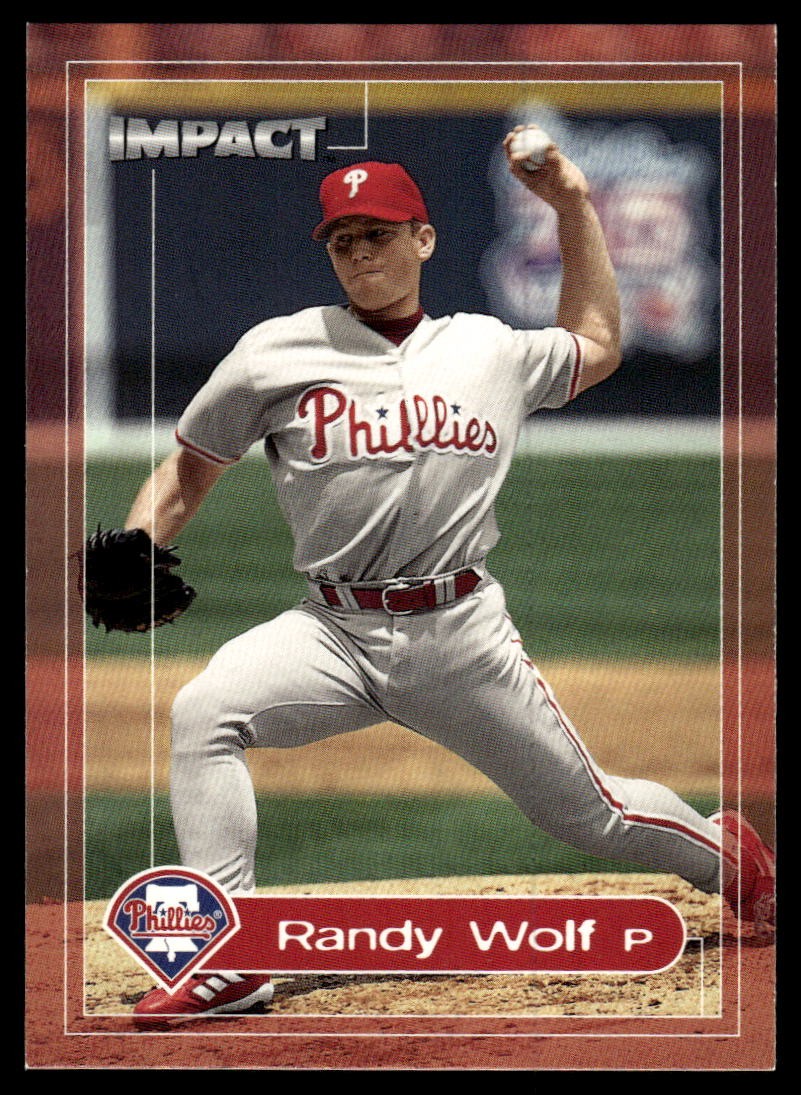 2000 Fleer Impact #101 Randy Wolf