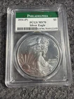 2016-(P) American Silver Eagle $1 Coin PCGS MS70 Struck At Philadelphia Label.