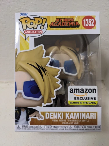 Funko Pop! My Hero Academia - Denki Kaminari (Glow) - Amazon (Exclusive) #1352