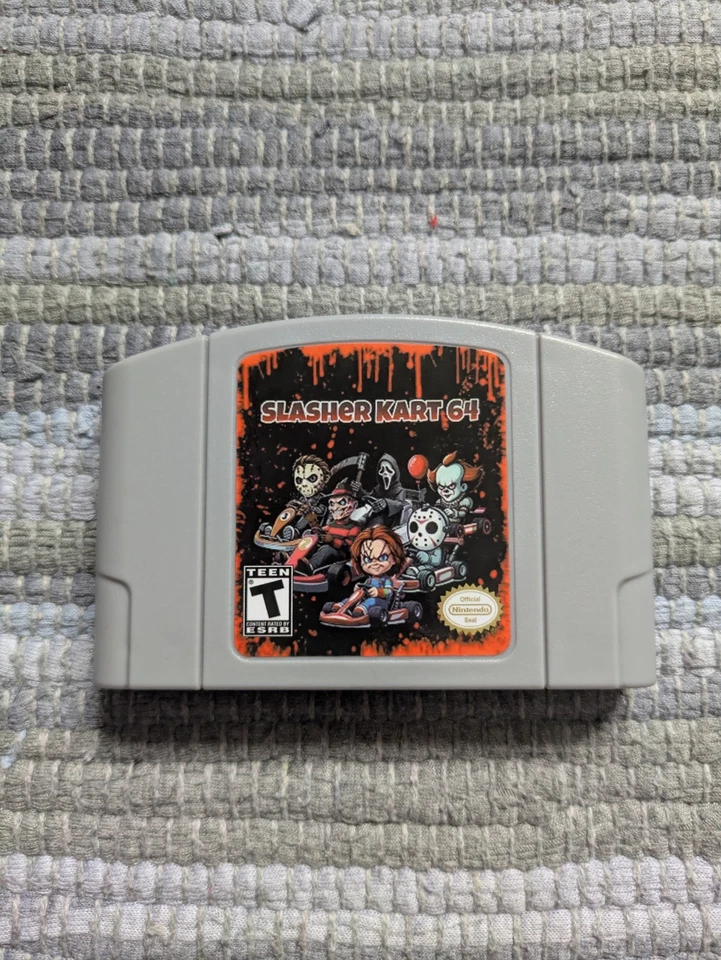 Slasher Kart 64 V3 Final Latest Version English Game For N64 *PAL Version* UK - Image 2 of 4