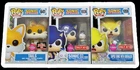 Funko Pop!  Super Sonic With Emeralds #1059 + Sonic with Hero Chao #1036 + Tails