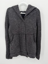 Lululemon Centre Wrap Size 2 Oversized Sweater Cardigan Heather Speckled Gray