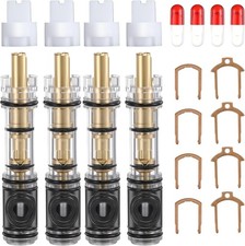 4 Pack Dual Seal Cartridge Replacement Compat...