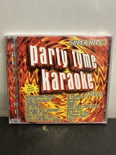 Party Tyme Karaoke Super Hits 3 Lyric Booklet Included CD NEW SEALED